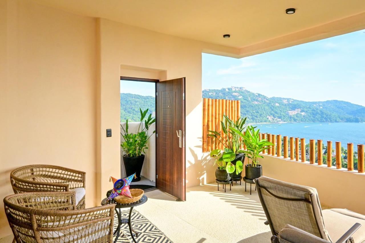 The Sunset Villas Zihuatanejo Exterior foto